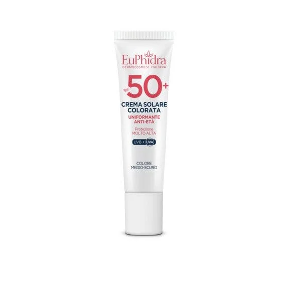 Euphidra Kaleido Crema Solare Viso Colorata Medio-Scuro 30ml