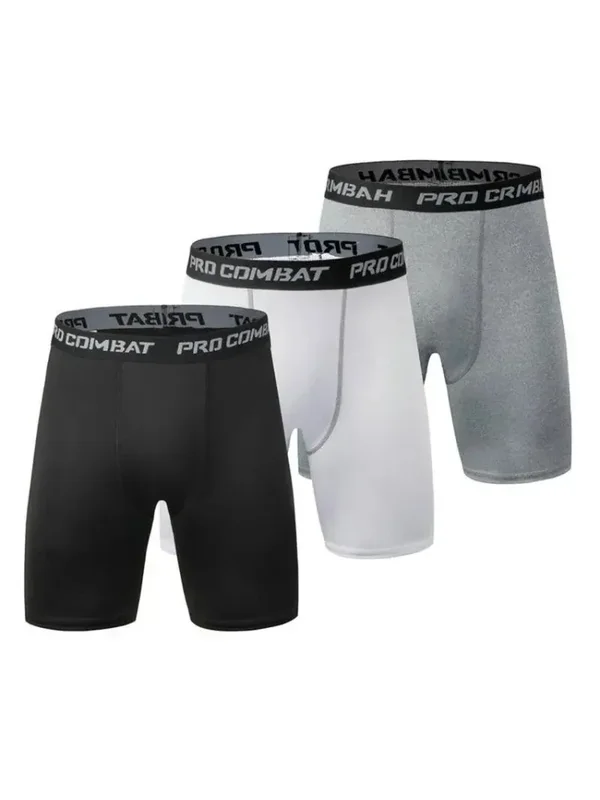 AliExpress - Nouveaux shorts de musculation pour hommes de sport, shorts serrés de Compression de Fitness, shorts serrés élastiques actifs musculaires