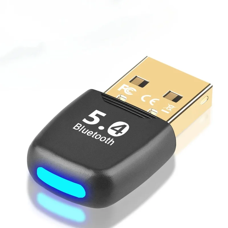 AliExpress - Adaptateur Bluetooth USB Bluetooth 5.4 pour PC Dongle Adaptador souris sans fil clavier récepteur Audio de musique transmetteur USB