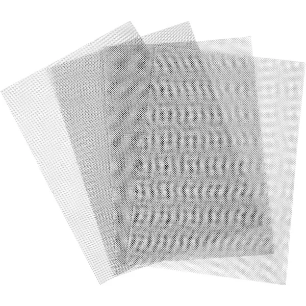 4-pack 304 rostfritt stål flätat trådnät 20 mesh metallnät gnagarbekämpning insektsnät insektsnät för fönster, dörrar, filter