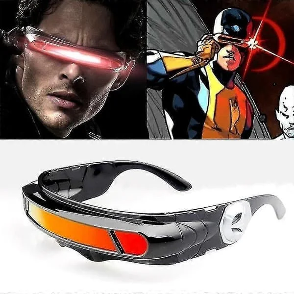 Tr90 X-men Polariserede Solbriller Mænd Kvinder Specielle Hukommelsesmaterialer Laser Cyclops Rejseskjold Solbriller Uv400 (LGL)