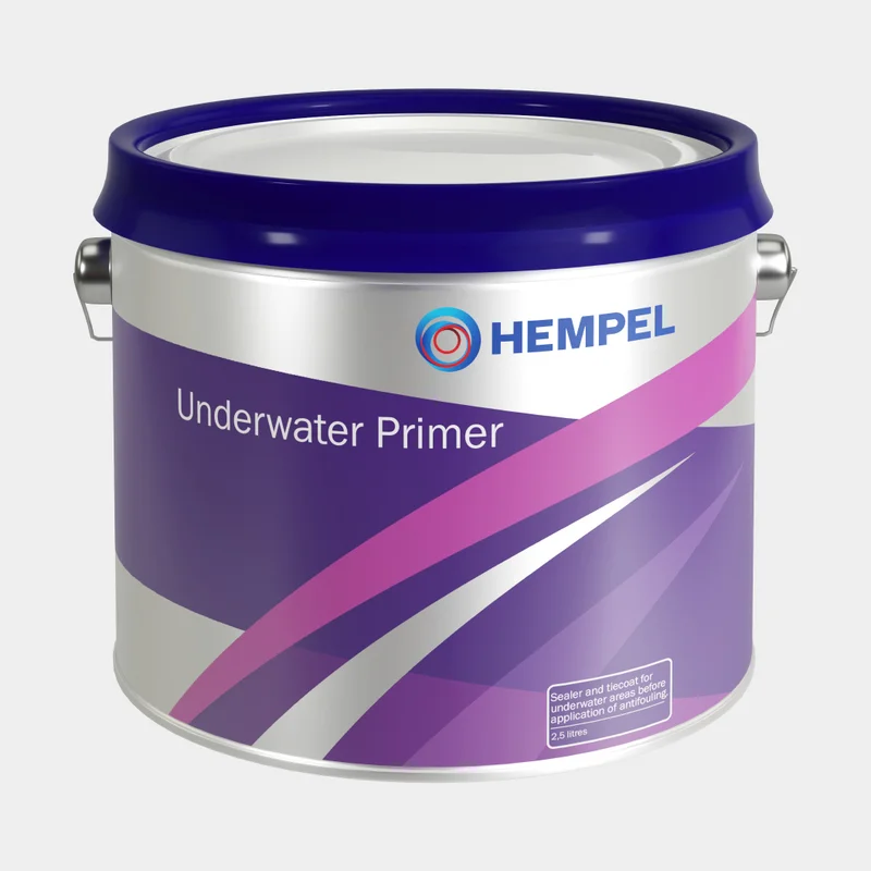 Grundmaling / primer til bundmaling Hempel Underwater Primer, 750 ml - Grey (19000) - Bådmaling