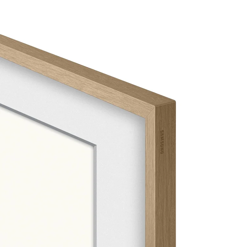 Outlet - Samsung The Frame - Frame 43" (2023-2024) TV-ram - Träfärgad