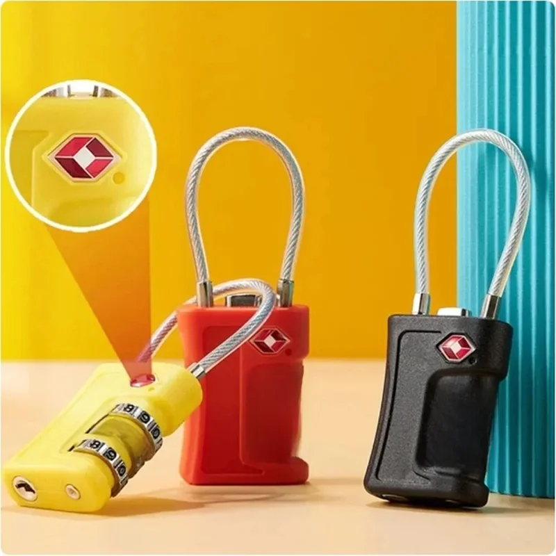 AliExpress - TSA Zollschloss, 3-stelliges Reise-Passwort, wechselbares Schloss, digitales Schloss, Zinklegierung, Koffer, Gepäck, Diebstahlsicherung 
