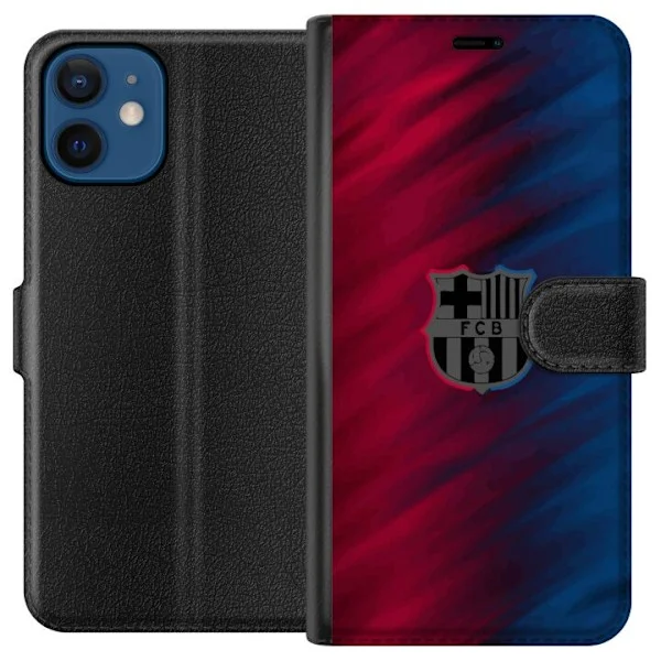 Kompatibelt Lommeboketui til Apple iPhone 12 mini FC Barcelona