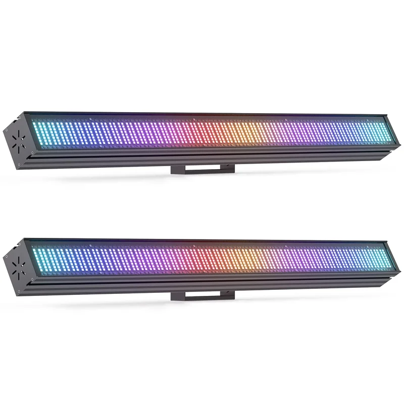 AliExpress - U'King 2PCS 150W LED Bar Strobe Licht 768LEDs RGB Wall Washer Licht DMX DJ Waschen Bar Strobe bühne Beleuchtung Wirkung für Club Party