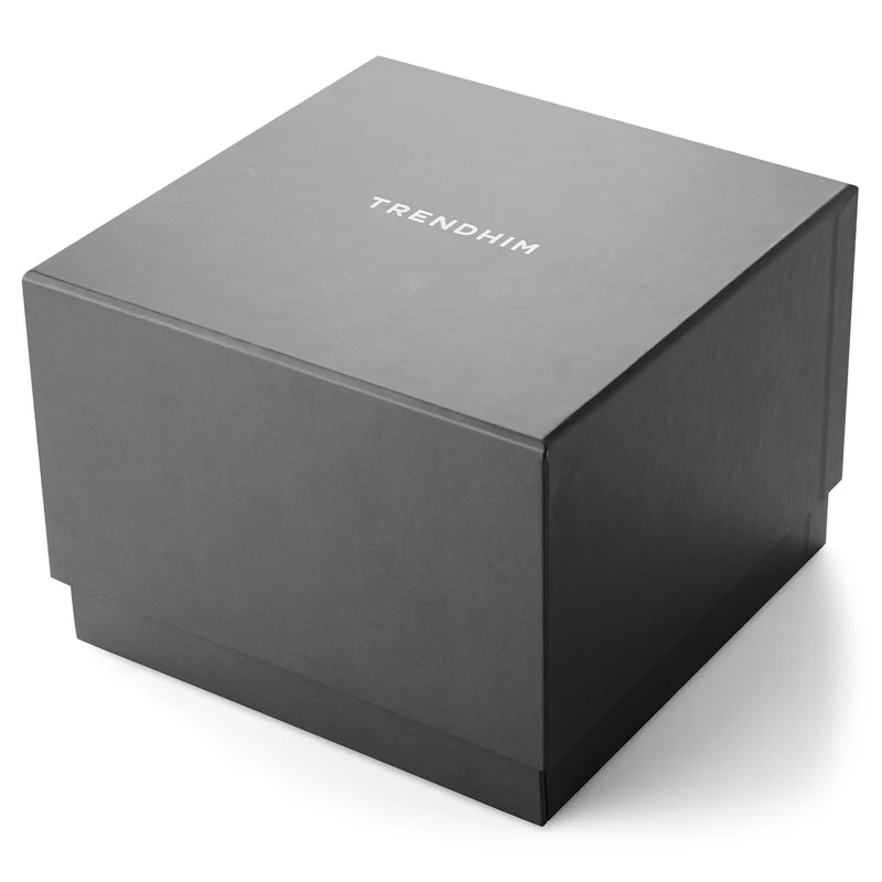 Grey Faux Leather Watch Box for Men - Watch boxes