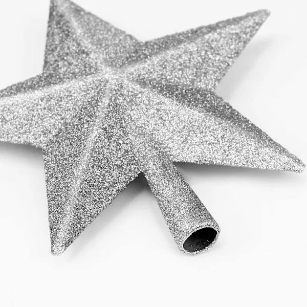 *1 pc 6 " Christmas Tree Toppers, Gold Glitter Christmas Tree Decoration*