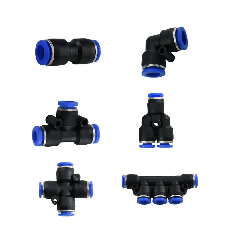 AliExpress - 10 pièces raccord rapide pousser au connecteur Air pneumatique pour jardin pulvérisateur d'eau système de brumisation tuyau d'irrigation 