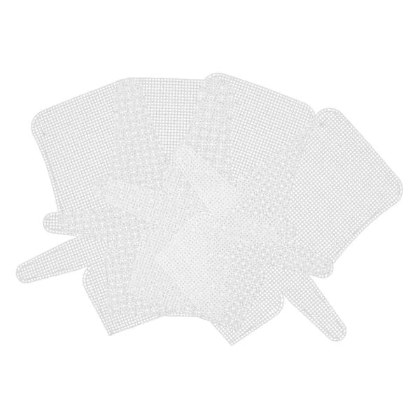 4 stk. Syning Plastik Kanvas DIY Taske Mesh Ark Plastik Kanvas Sæt Plastik Mesh Ark Sæt