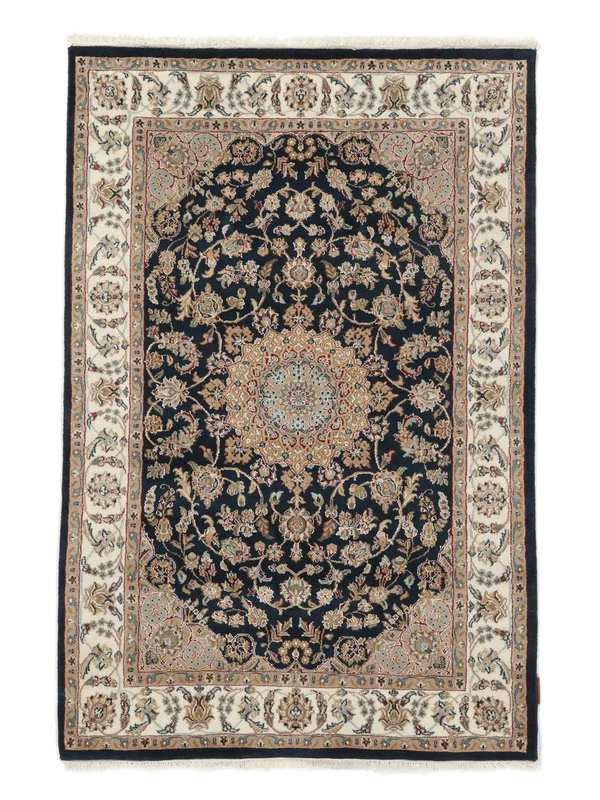 Medaille Klein Nain Indiaas Vloerkleed 120X180 Wol
