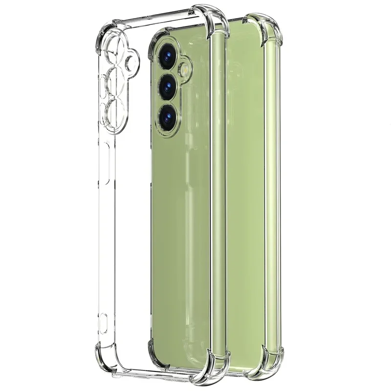 AliExpress - Coque antichoc souple en Silicone Transparent pour Samsung Galaxy S24 S23 FE Plus Ultra A55 A35 A25 A15 A54 A34 A24 A14