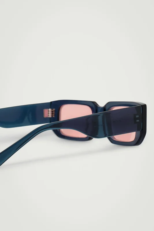COS Rectangle-Frame Sunglasses in Black - Men