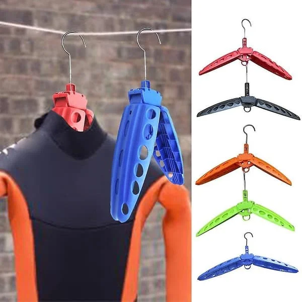 Resedyknings Surf Torrdräkt Våtdräkt Hängare Snabbtorkande Dräkthängare Vikbar Jumpsuit Surfing Dykning Våtdräkt Fridykningsdräkthängare