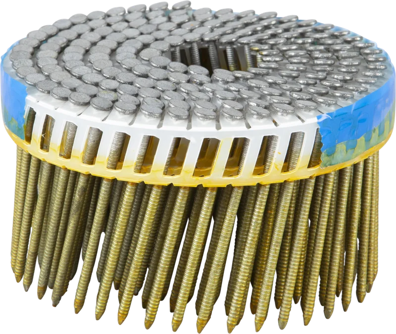 ESSVE 774295 Maskinspiker coil, Ø 2,5 mm, 15°, FZV 2,5 x 65 mm, 1750-pakning, Innfesting