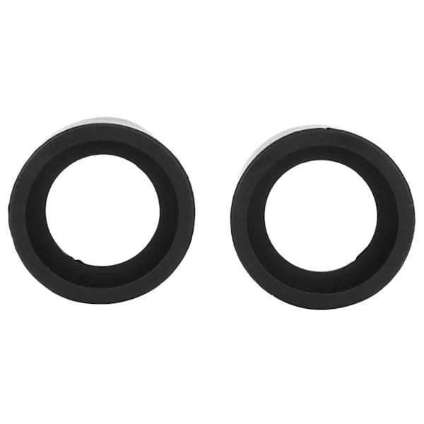 Gummi øyekopper for stereomikroskop 2-pakning 36 mm flat vinkel