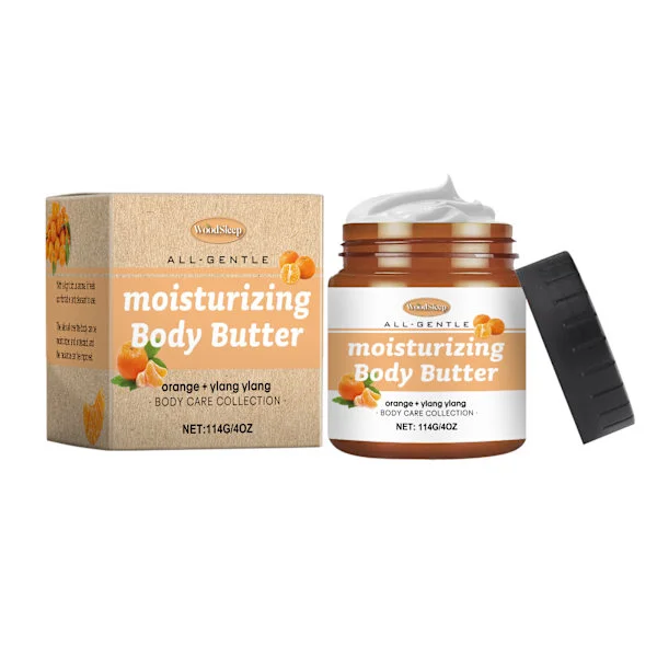 Body Butter Fuktighetskremserie: Hydrerende, Fuktighetsgivende og Utjevnende Krem for Hele Kroppen