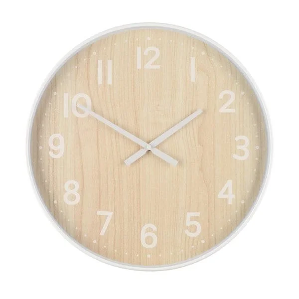 Seinäkello Milano 50 cm / iso seinäkello / hiljainen seinäkello / design seinäkello