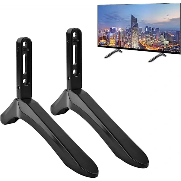 Universell TV-bänk, TV-fot för TCL LCD LED 32 till 65 tums platt skärm