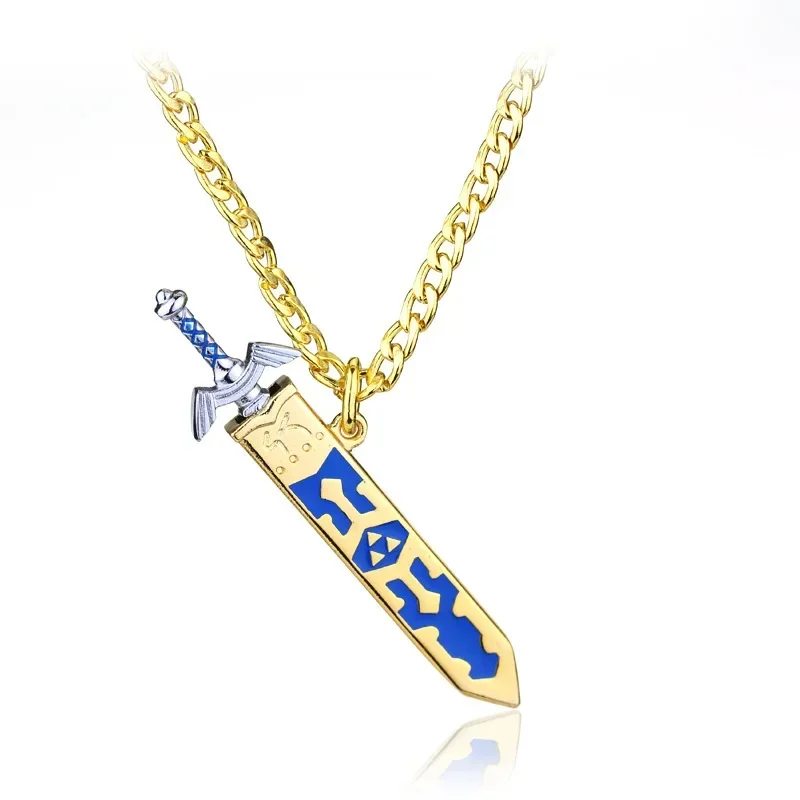AliExpress - Périphériques de jeu la légende de Zelda Skyward épée Llavero Colgante collier para Hombre collier de Fans de jeu