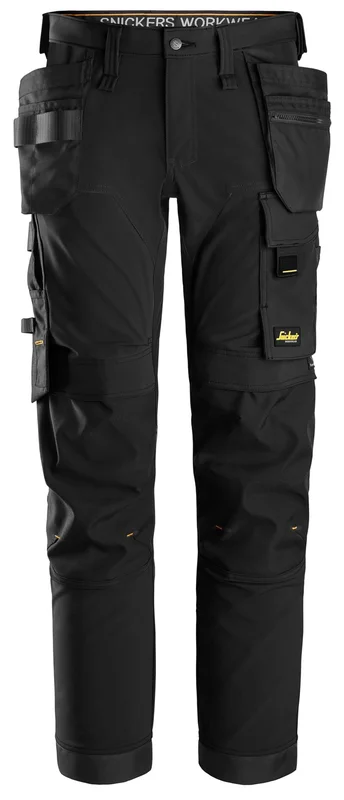 Snickers Workwear 6275-0404 AllroundWork Arbeidsbukse stretch, svart Svart, Klær