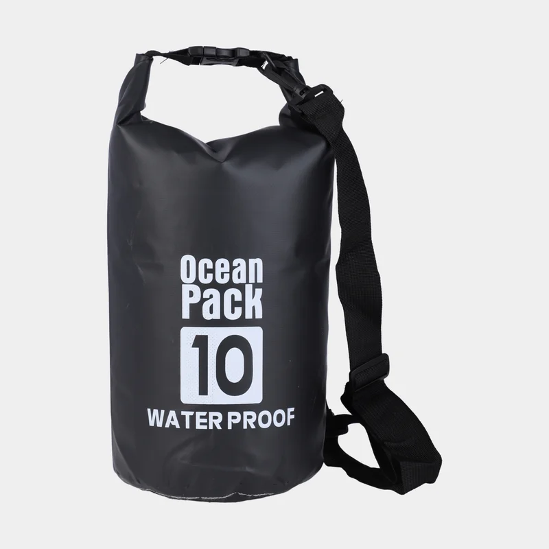 Sac étanche / sac marin Ocean Pack, 500D, 10 litres, noir