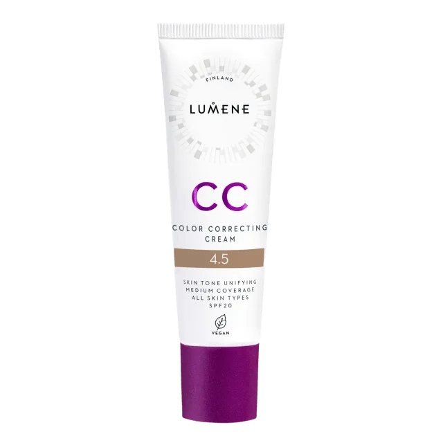 Lumene CC Color Correcting Cream SPF 20 Foundation Dam Beige 30 ML