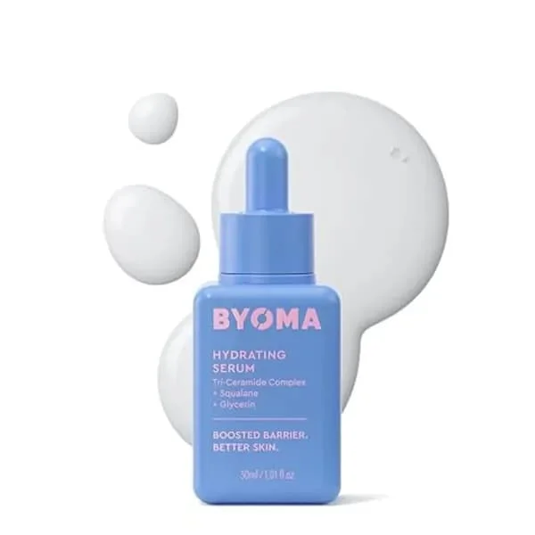 Detta fuktgivande serum, som innehåller squalane, glycerin och ceramider, gör huden återfuktad och strålande. 30 ml, blå.