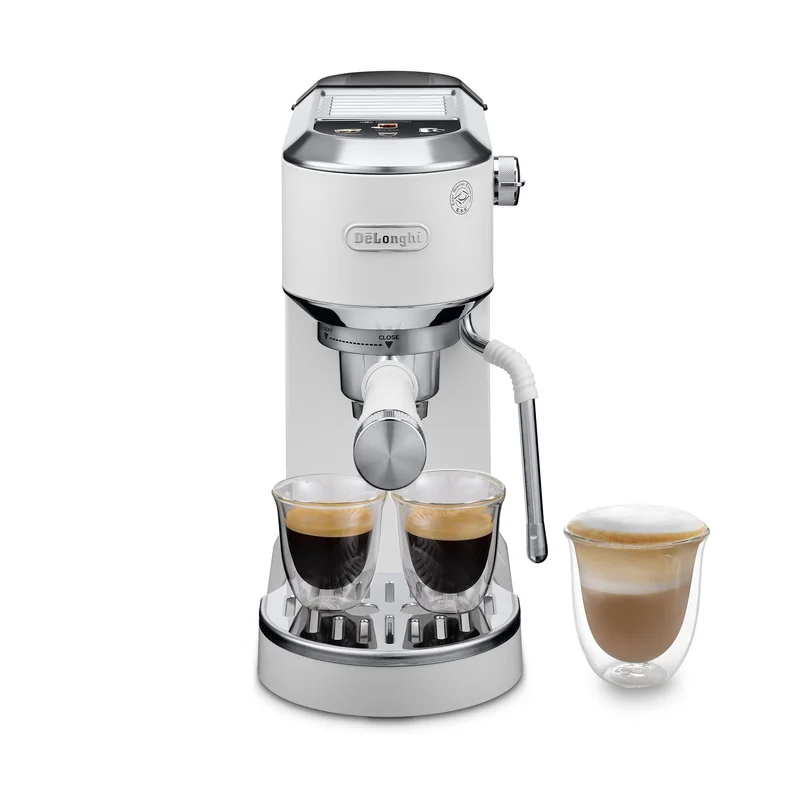 Delonghi Dedica EC890 Duo espressokone, valkoinen