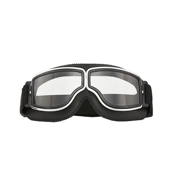 Motorcykelglasögon Biker Cykling Skidåkning Cruiser Aviator Cruiser Jet Glasögon Motorcykelglasögon Vintage Biker Oldtimer Scooter Harley Chopper