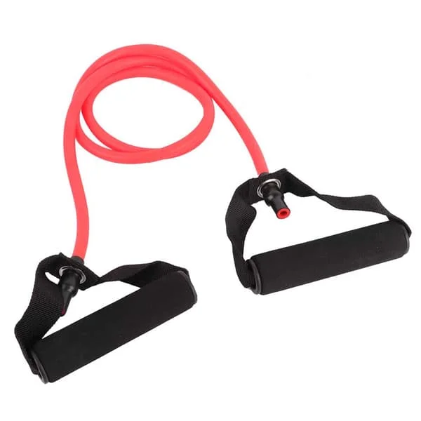 Motståndsband Träningsgummiband Träningsrep Tub Träning Fitness Övning för Yoga Gym Röd