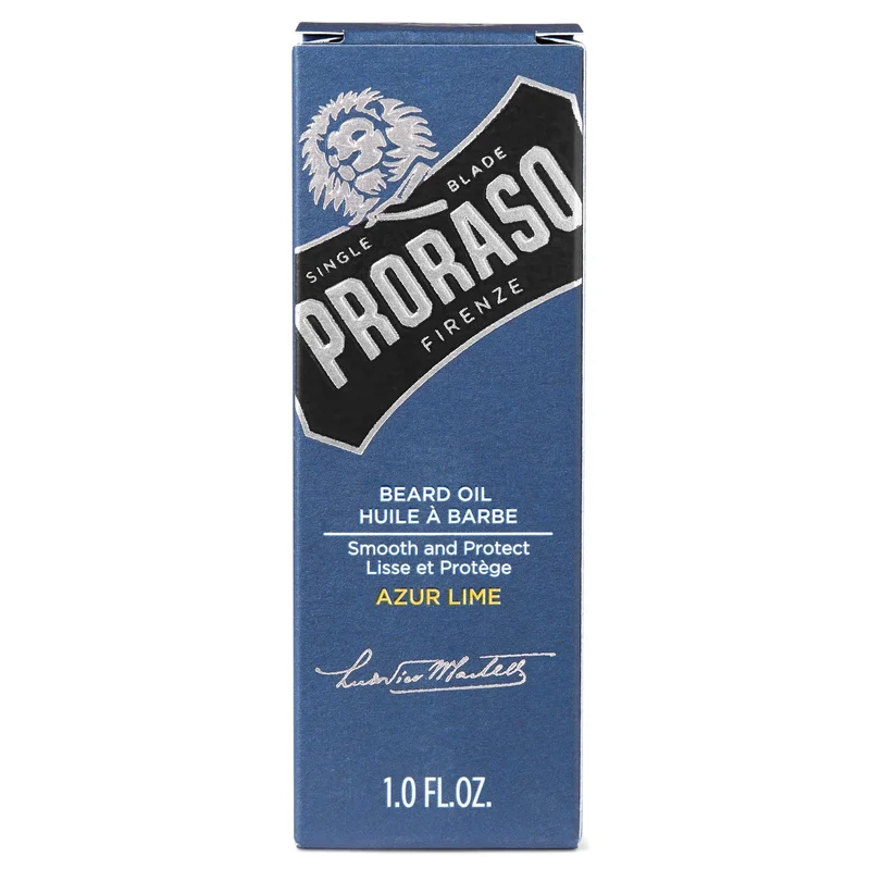 30ml Azur Lime Skægolie til mænd - Skægolie | Proraso
