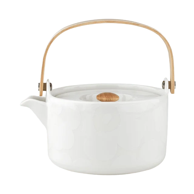 Marimekko UNIKKO TEA POT 7 DL Serveringstillbehör Vit ONESIZE