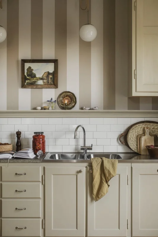Decor Maison Tapet, Modern Classics II 903-41 , L, Beige, Färg & tapeter