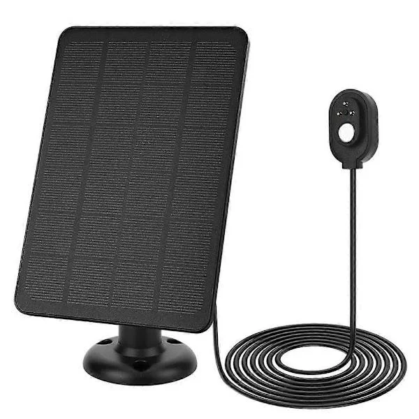 Solpanel för Arlo Pro 4/Ultra 2/Pro 3/Ultra/Pro 5S Övervakningskamera Laddningspanel - Flerfärgad