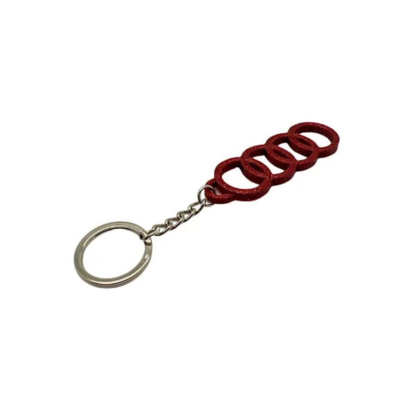Audi nyckelring nycklar kedja tillbehör