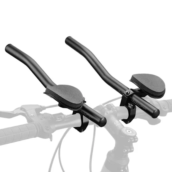 Sykkelhåndtak for hvile, justerbart sykkelhåndtak for triathlon, sykkelhåndtak for landeveissykkel og MTB-terrengsykkel, forlengelsesstenger