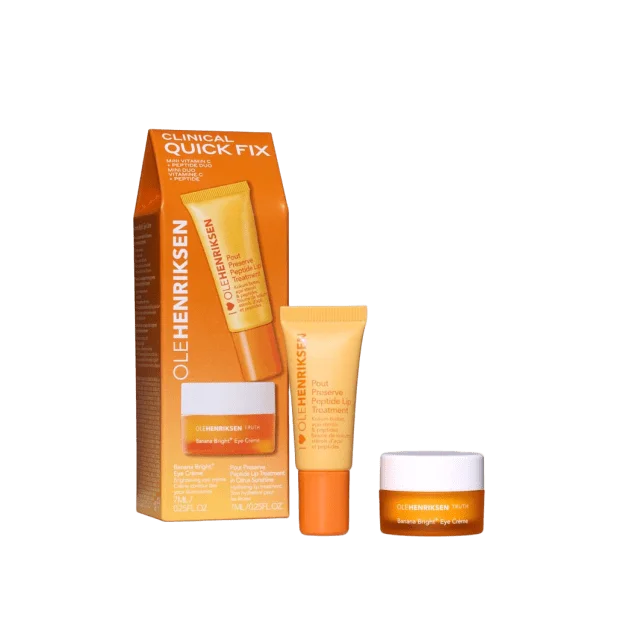 Ole Henriksen Clinical Quick Fix Mini Vitamin C + Peptide Duo Presentaskar & set Dam 14 ML