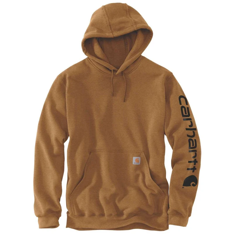 Carhartt K288BRN Huvtröja brun M, Kläder