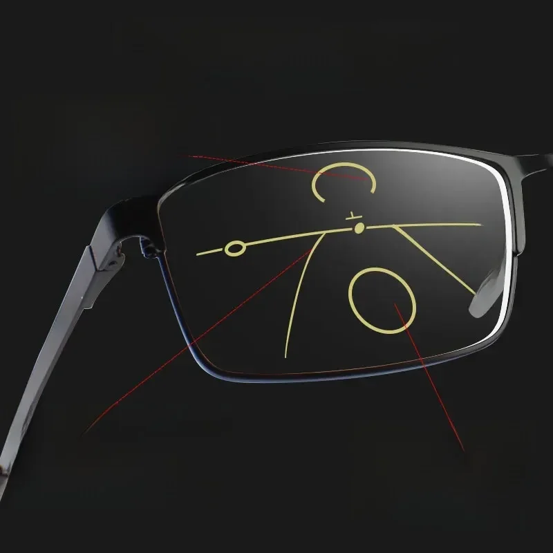 AliExpress - Lunettes de lecture photochromiques progressives, caméléon multifocal, pour hommes et femmes, Anti rayons bleus, pour le travail sur 