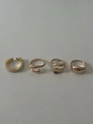 Guldringar set