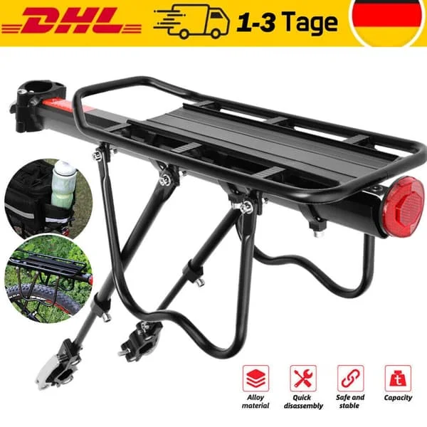 Bagasjebrett terrengsykkel universelt bagasjebrett sykkel for 24-29 tommer MTB aluminium