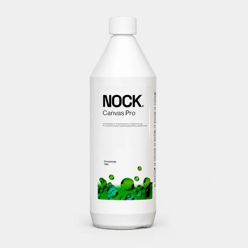 Klorbaserad kapellrengöring & mögeltvätt NOCK Canvas Pro, koncentrat, 1 liter