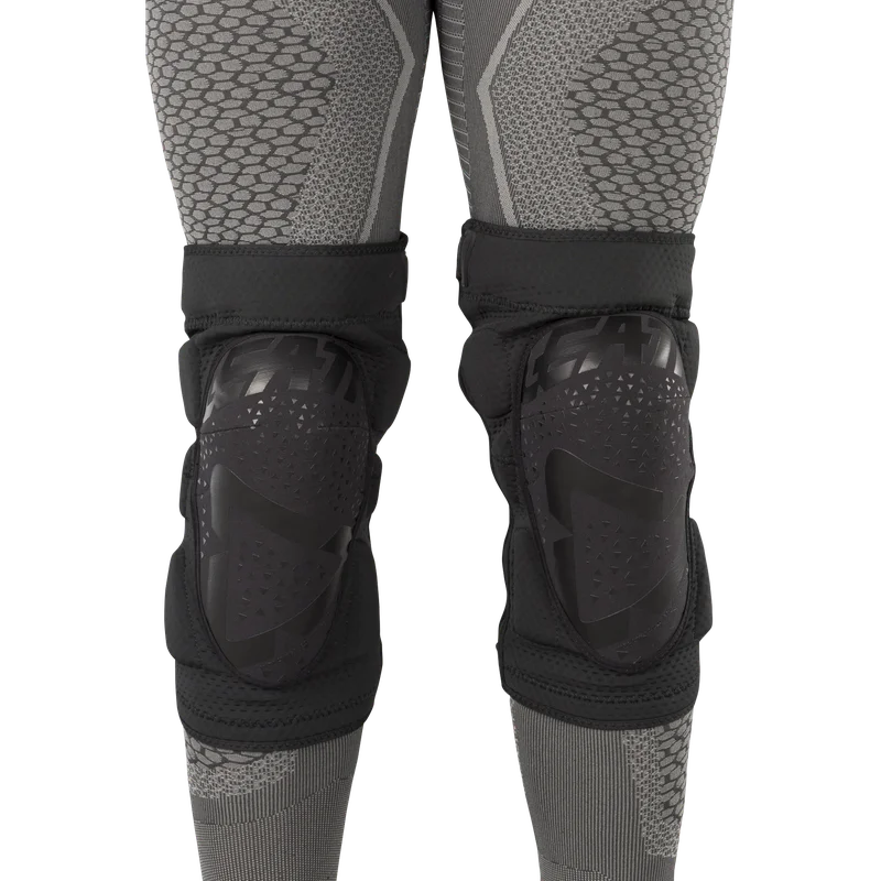 Knæbeskyttere Leatt Leatt 3DF 5.0 Zip, Sort L/XL