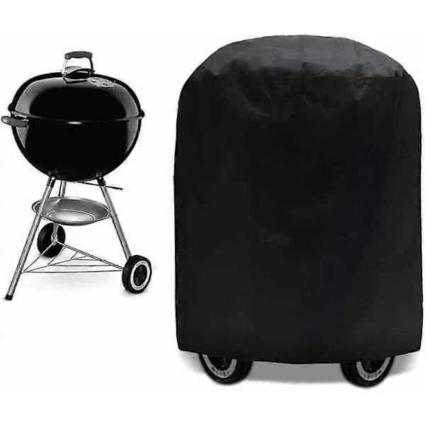 Grilltrekk, rundt grilltrekk, grilltrekk presenning, grilltrekk presenning vanntett anti-UV-beskyttelse (70 x 70 cm),[CO]