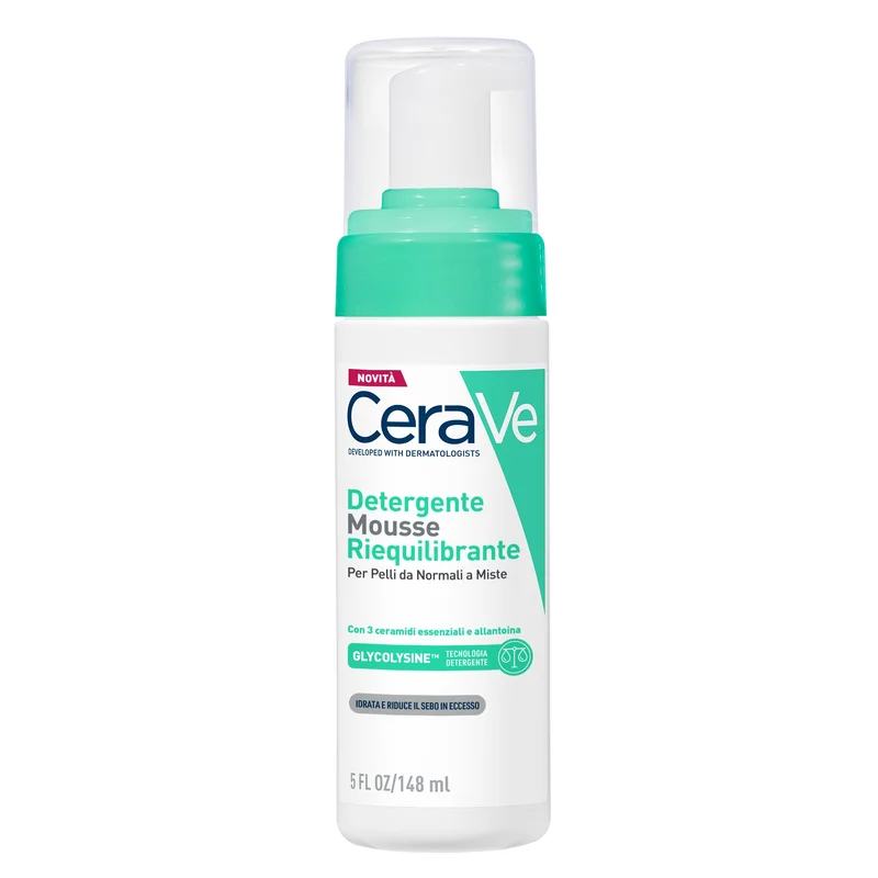CERAVE Detergenti Mousse Detergente Riequilibrante 148ml - Mousse detergente viso