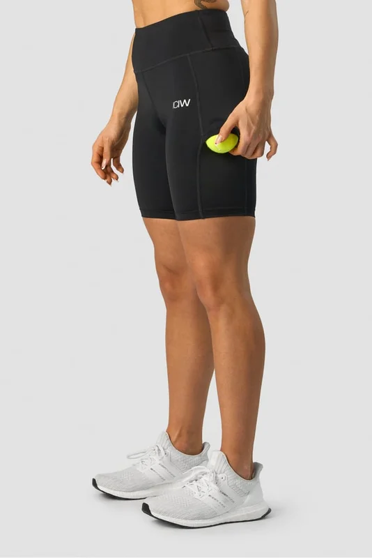 ICANIWILL - Training Biker Shorts Black - Shortsit - Naiset - Treenivaatteet ICIW:ltä