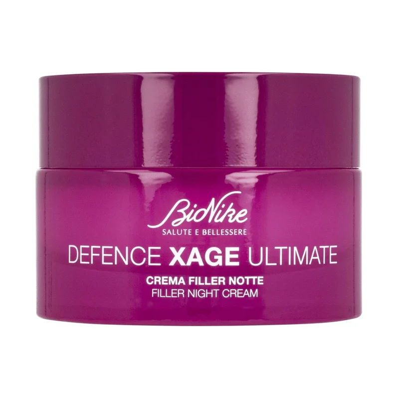 Bionike Defence Xage Ultimate - Crema Filler Notte 50ml - Tratt.viso notte antirughe
