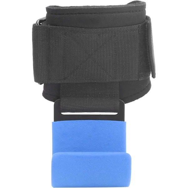 Pair of Wrist Straps with Hooks (Blue), Adjustable Weightlifting Straps, Weightlifting Straps with Hooks, Suitable for Gym Training