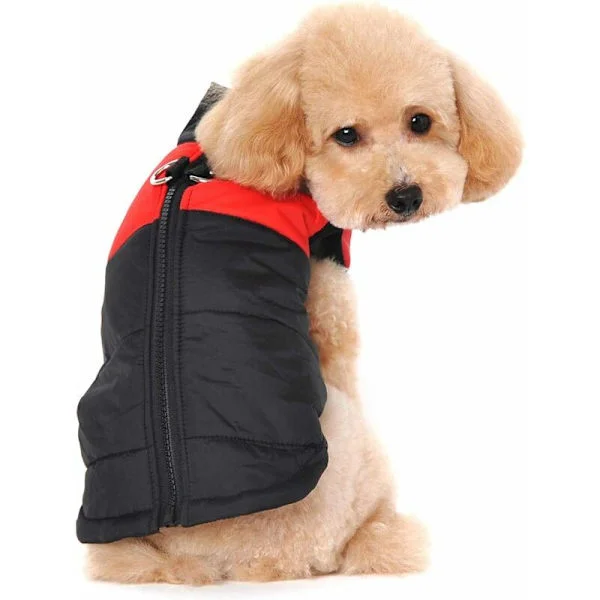 Small Waterproof Dog Jacket Winter Jacket Padded Quilted Down Jacket for Dogs Pets Puppy Clothes Various Sizes and Colors